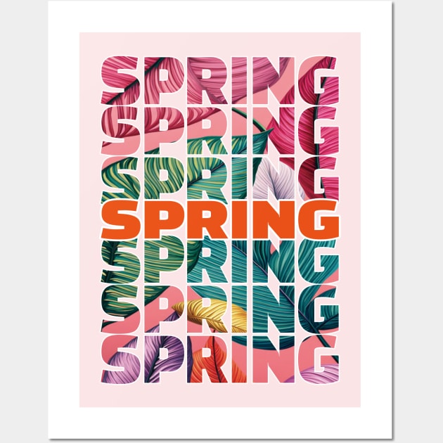 Hello Spring Wall Art by EunsooLee